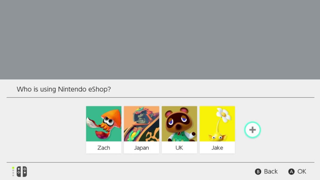 Switching Nintendo eShop Regions step 2