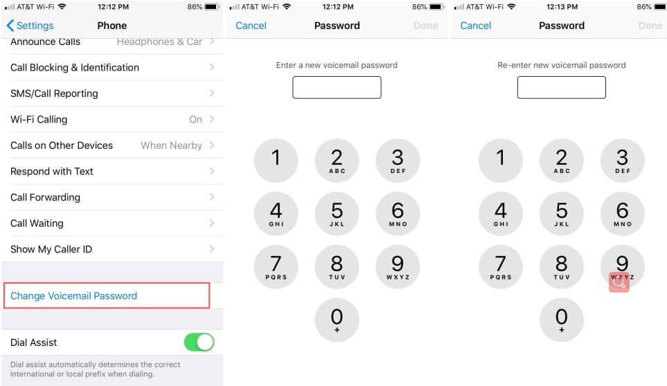 iphone voicemail not working