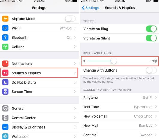 iPhone volume keeps going down