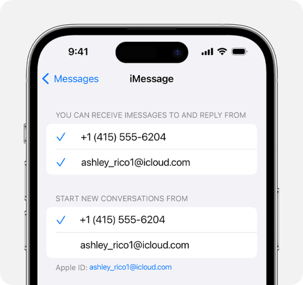 check imessage settings