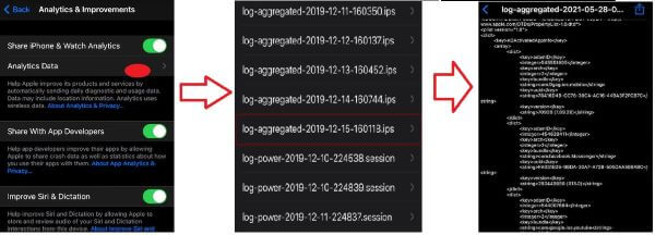 check iPhone battery cycle count