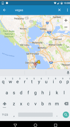 choose location you want to change