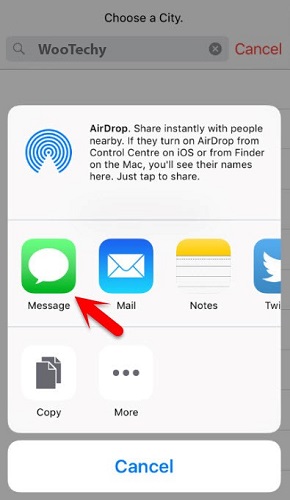 choose message choose message