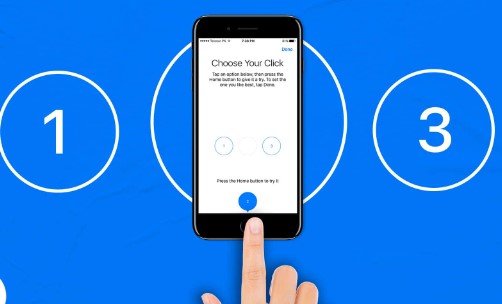  square box on iPhone screen
