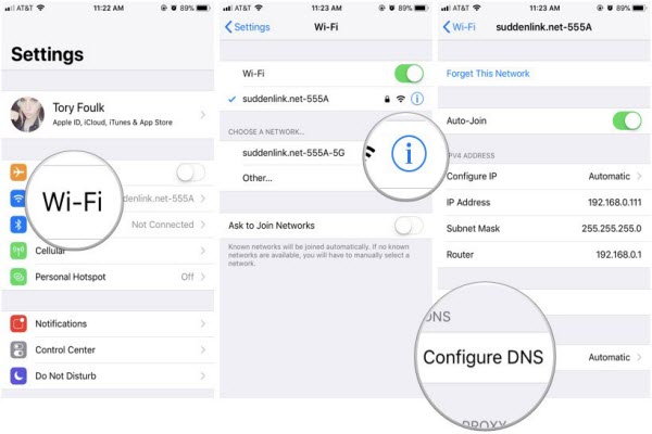 Configure DNS 