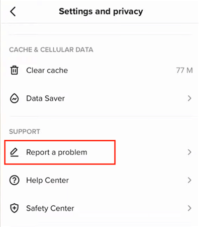 contact tiktok help get back tiktok drafts