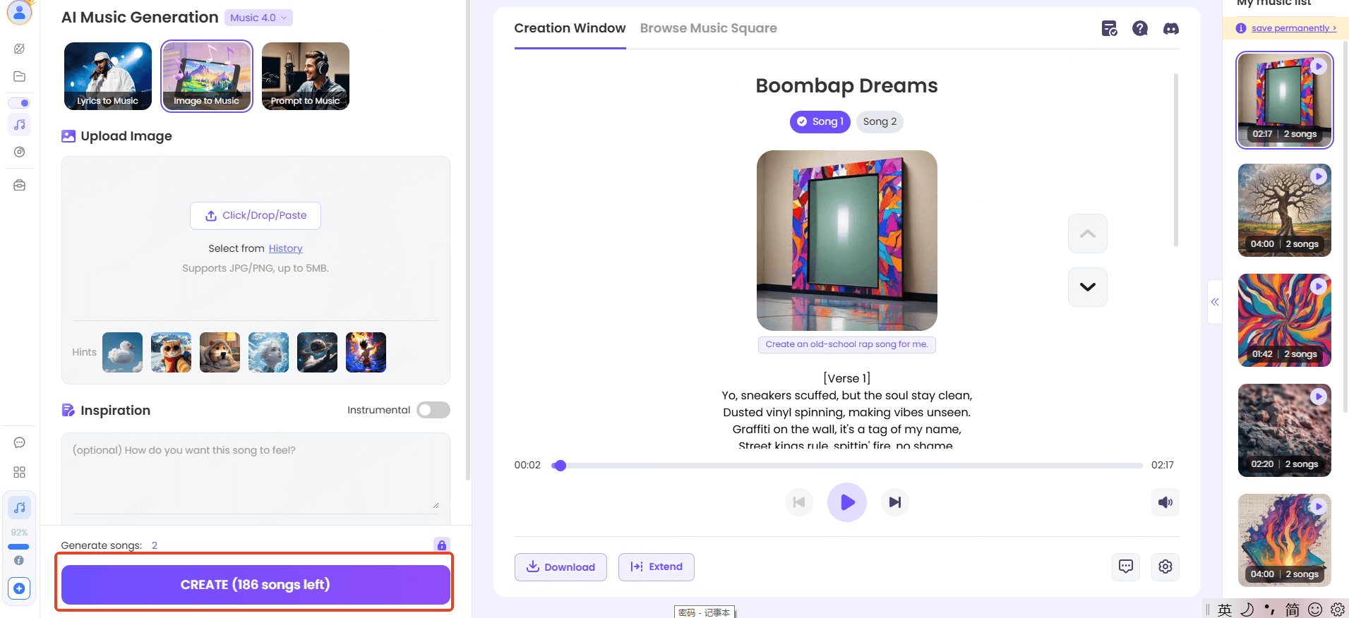 create music with topmediai