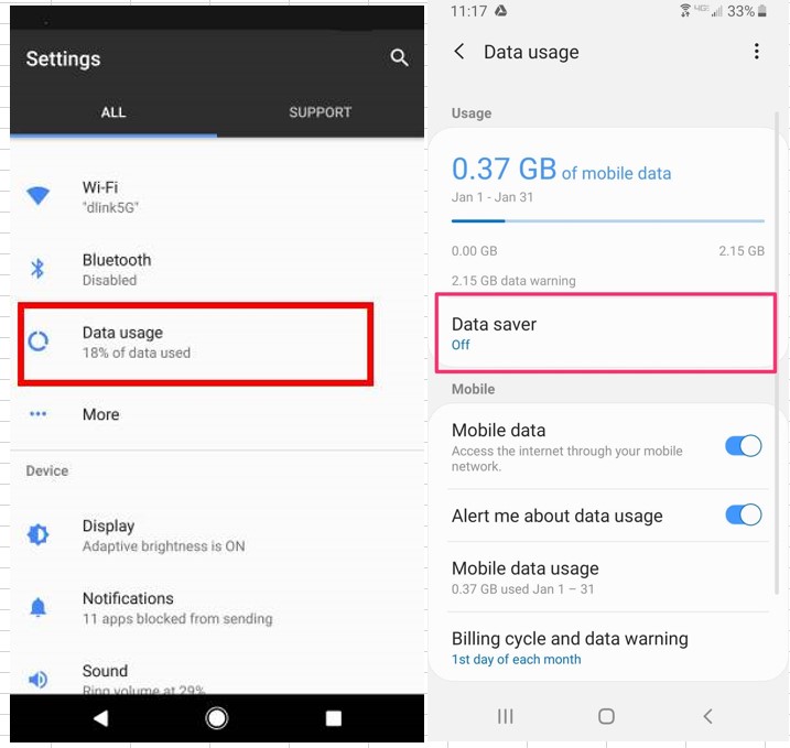 data-saver-android