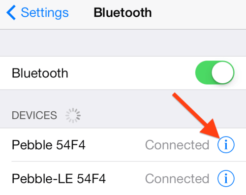 delete useless devices on connection list