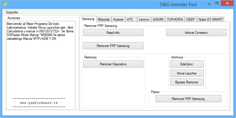 DG unlocker tool