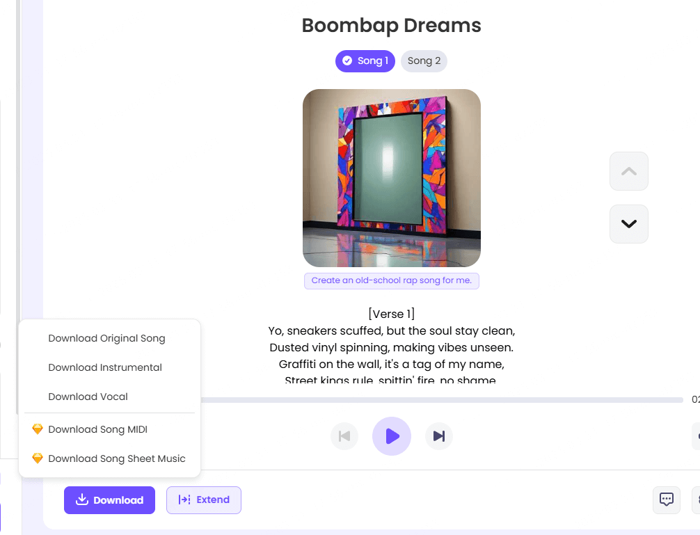 download song with topmediai