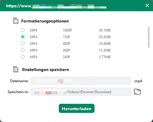 Telegram Videos aus privaten Kanälen mit idowner herunterladen