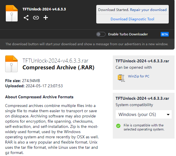 download tft unlock tool