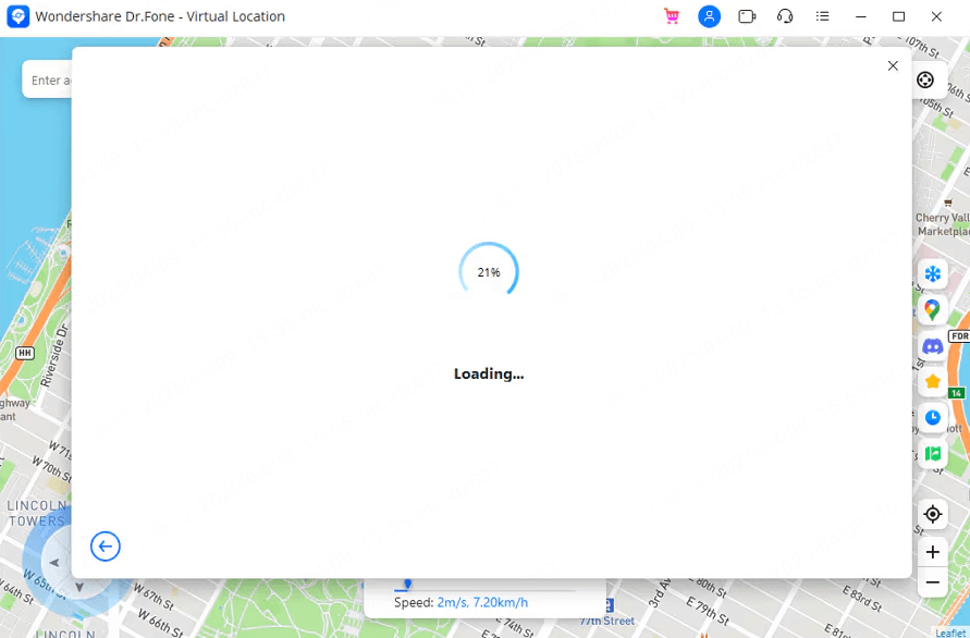 Dr.Fone Virtual Location not working