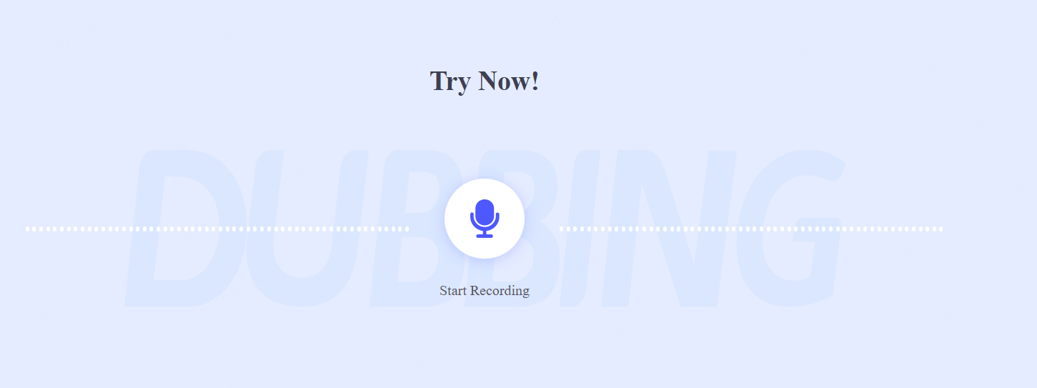 Dubbing AI Voice changer