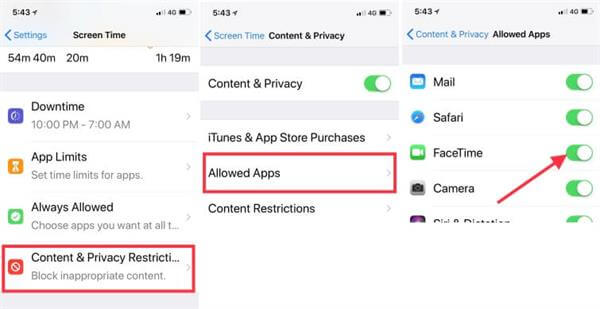 Disable Restrictions