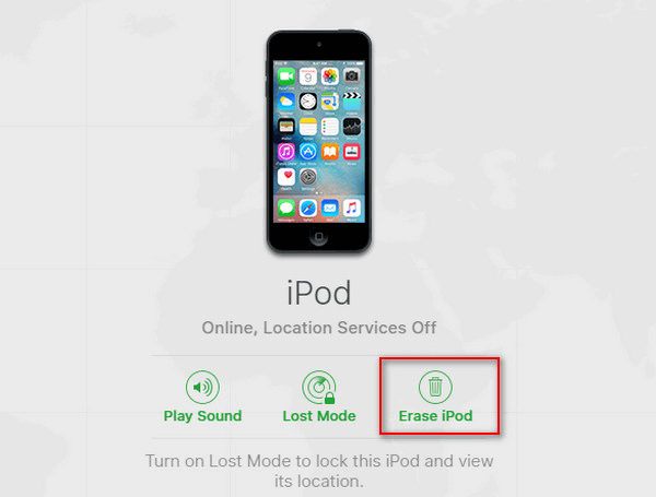 erase ipod