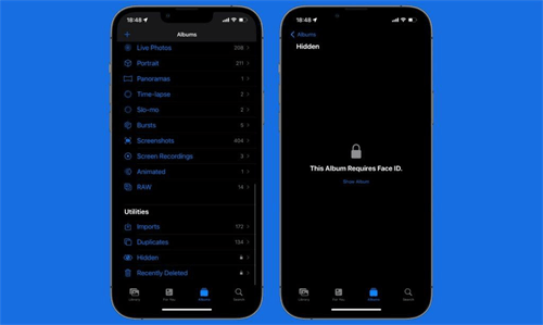 find hidden photos on iphone