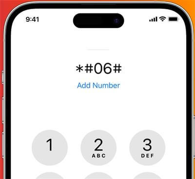 find imei number