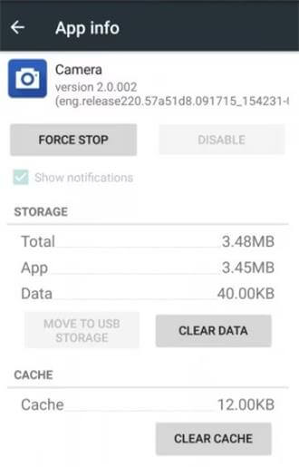 fix blurry pictures on android