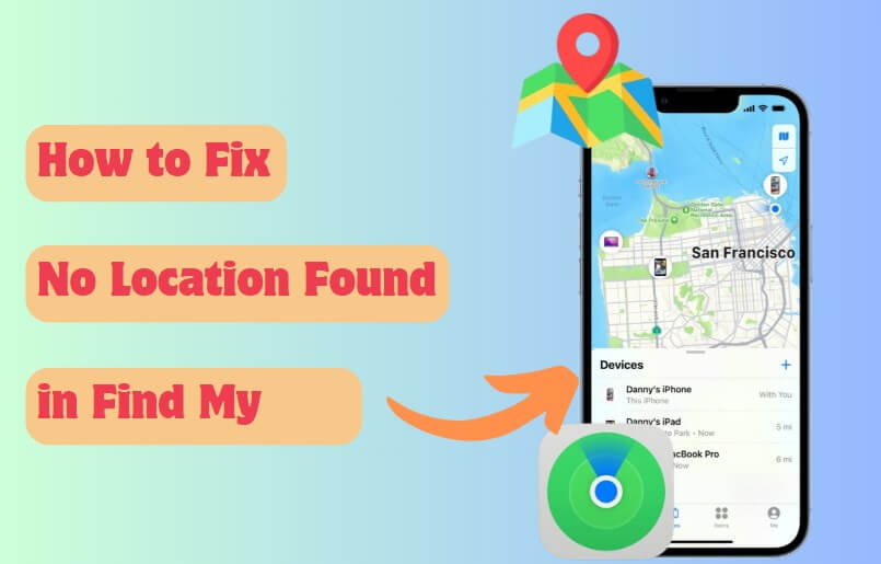 how to fix Find My Friends no location found