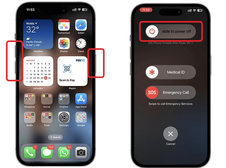 Restart the Devices