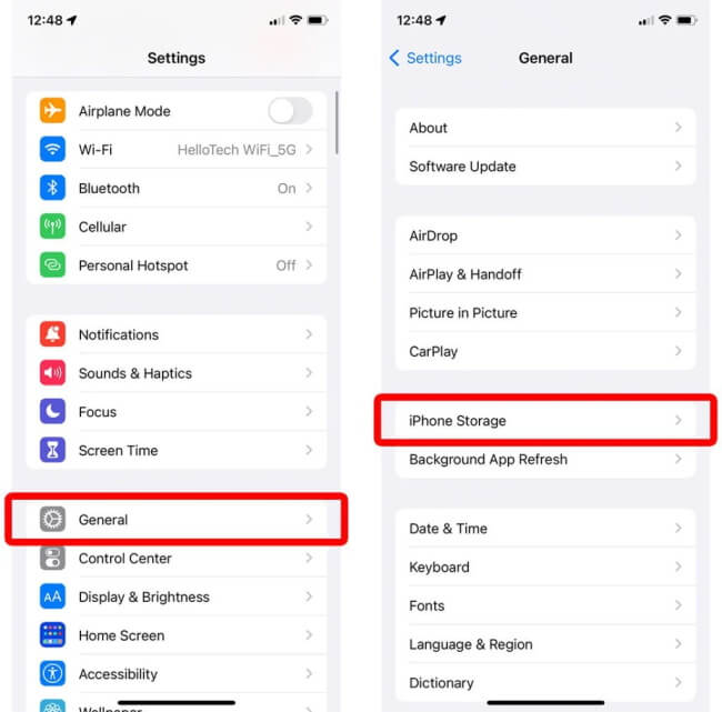 free up iphone storage restore from icloud stuck