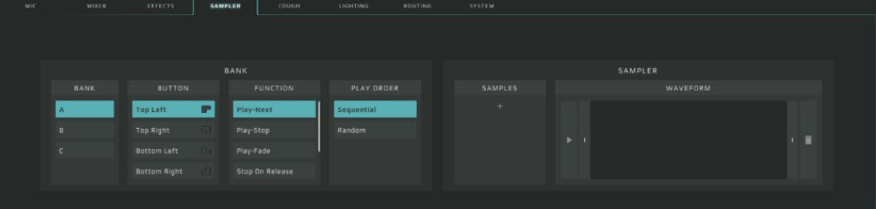 goxlr voice changersampler options