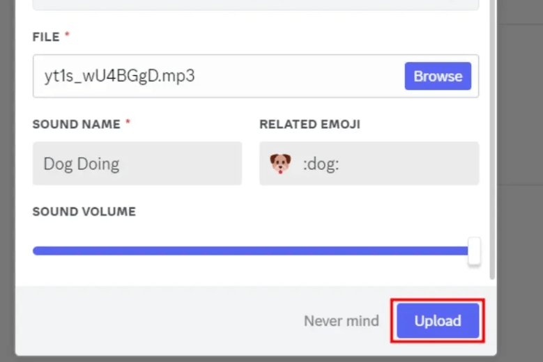 How to Add SoundBoard Sounds for Discord step 3