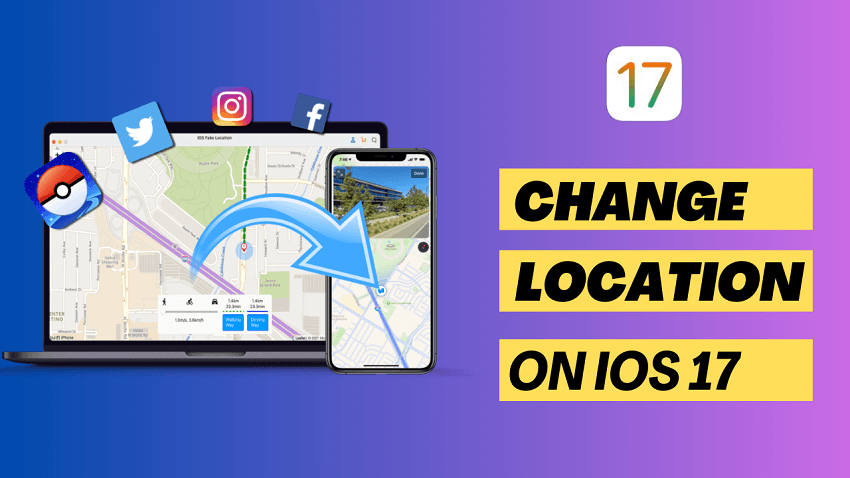 how to change your location on iOS 17/18