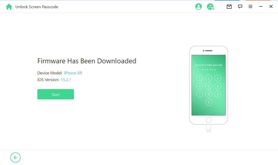 Start the process of resetting