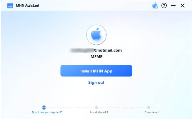 Install MHN APP
