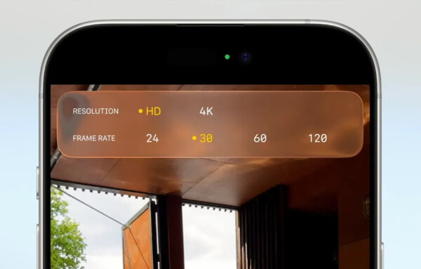 ios 26 beta camera app interface change