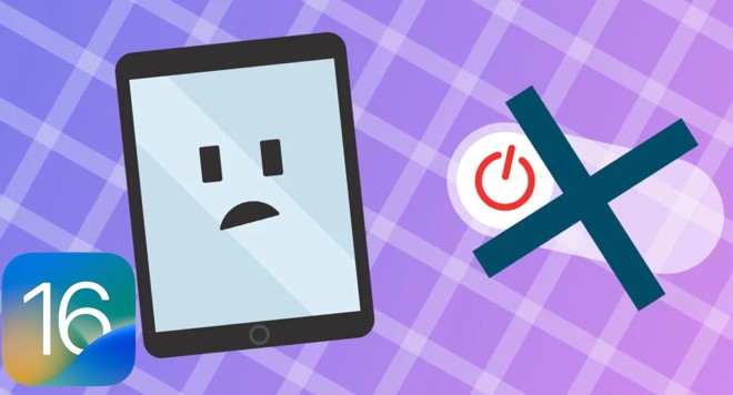 iPad power button not working