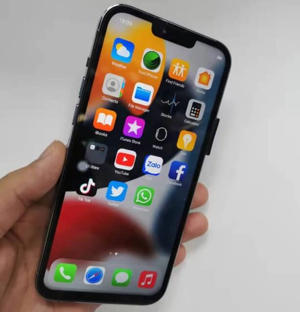 left side of iPhone not working
