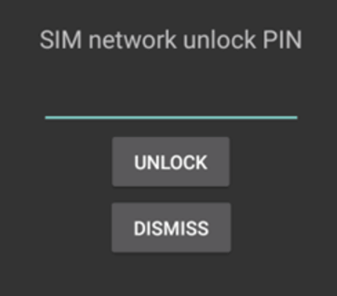 network unlock code