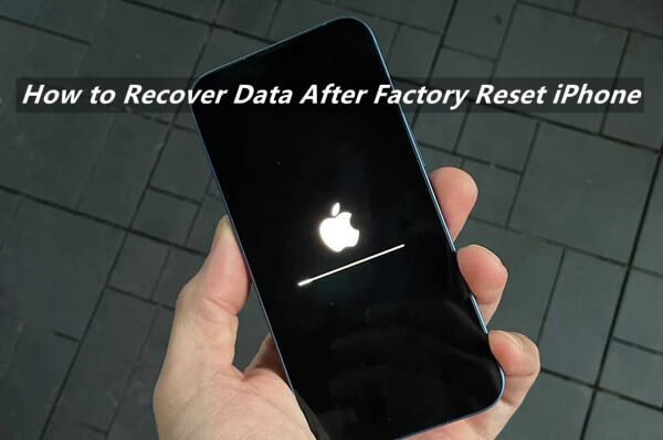 recover data after factory reset iPhone