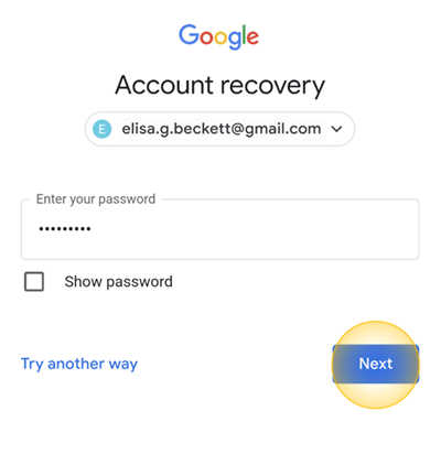 recover deleted gmail account if remember password 1