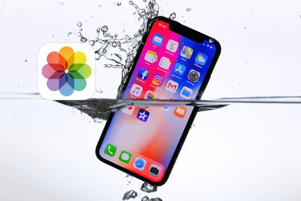 recover photos from water damaged iPhone
