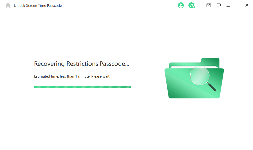 recovering restrictions passcode new