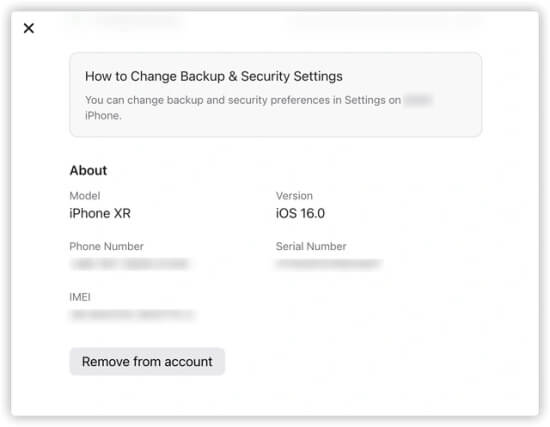 remove apple id on mac
