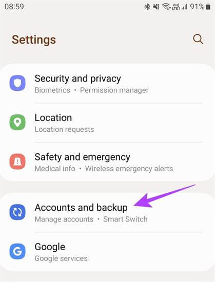remove google lock via settings