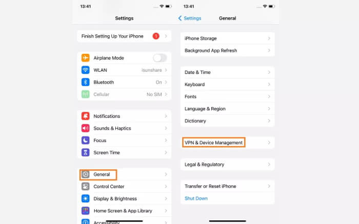remove ios 17 beta profile