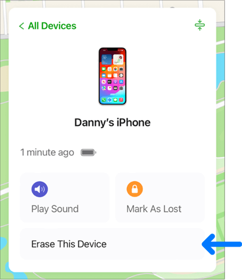 reset iphone without screen time password via icloud