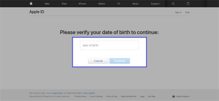 reset password on appleid apple with security questions