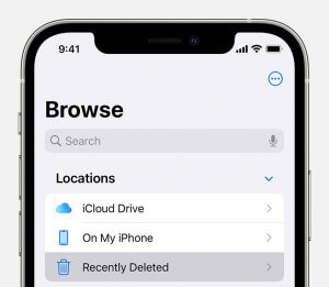 how to recover recently deleted notes on iPad