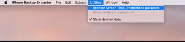 retrieve screen time passcode via backup extractor