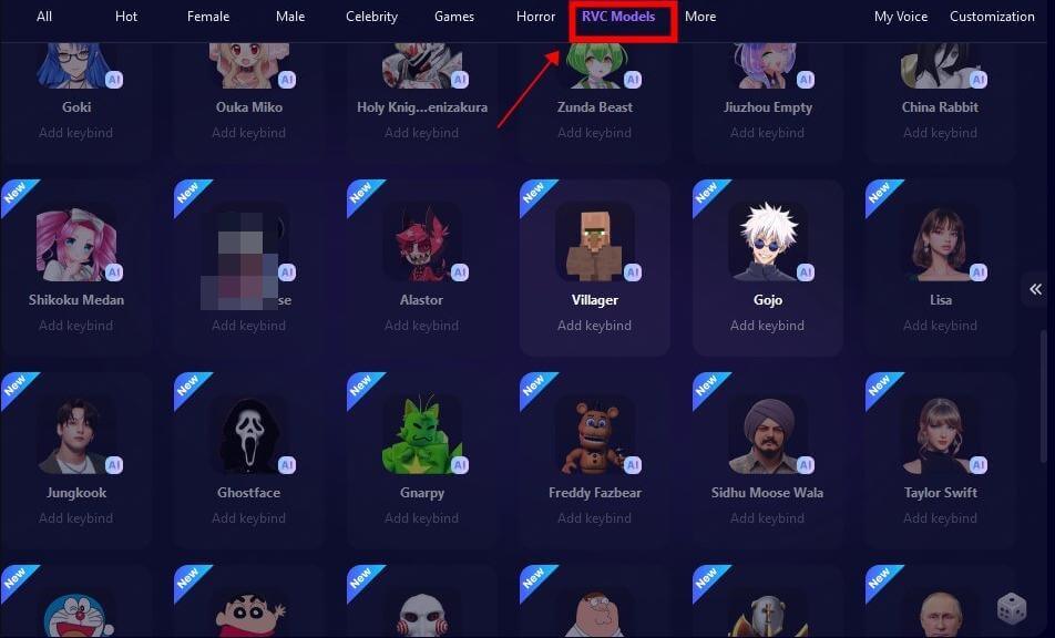 WooTechy SoundBot rvc models