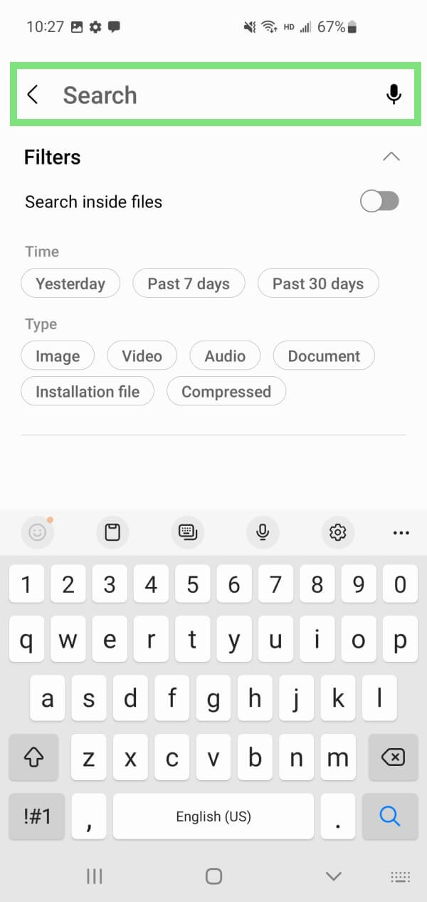 fing downloads by seraching