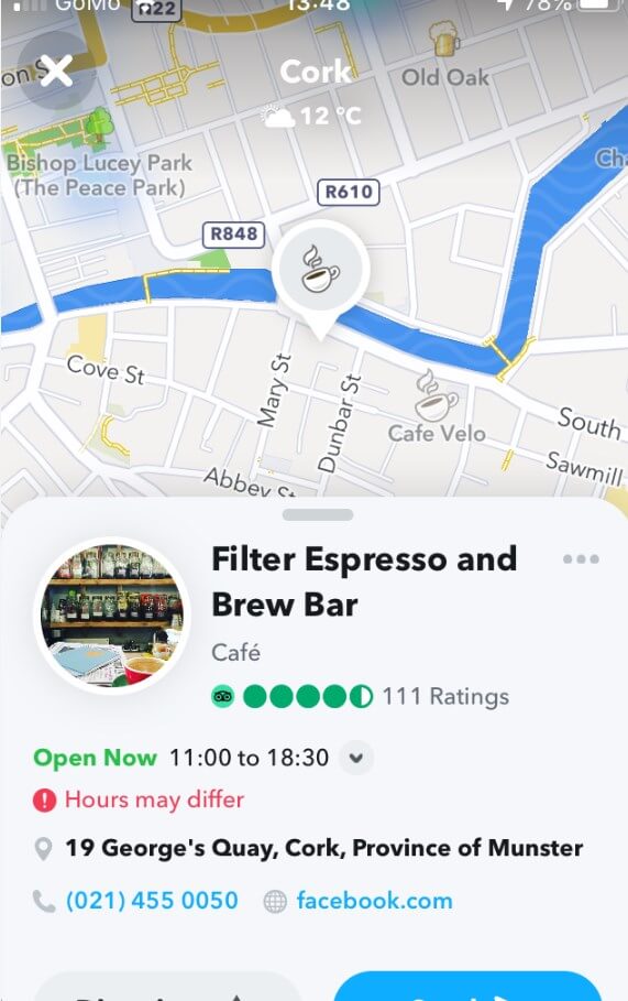 Report on Snapchat Map